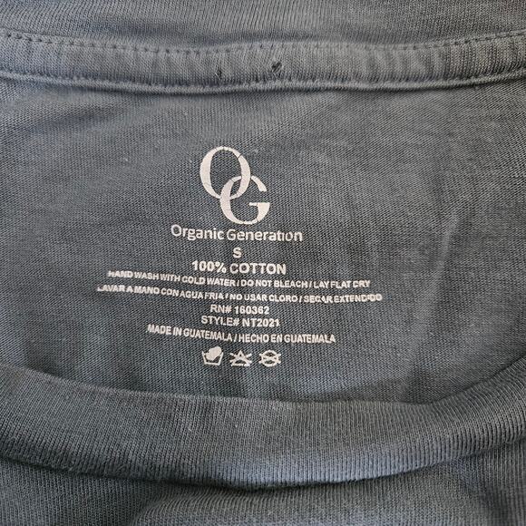 OG Organic Cotton I Do All My Own Stunts Graphic Tshirt Small - Picture 3 of 6